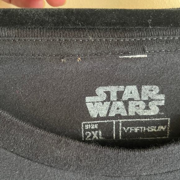 Star Wars Lando Calrissian Black T shirt 2XL READ! - Picture 4 of 6